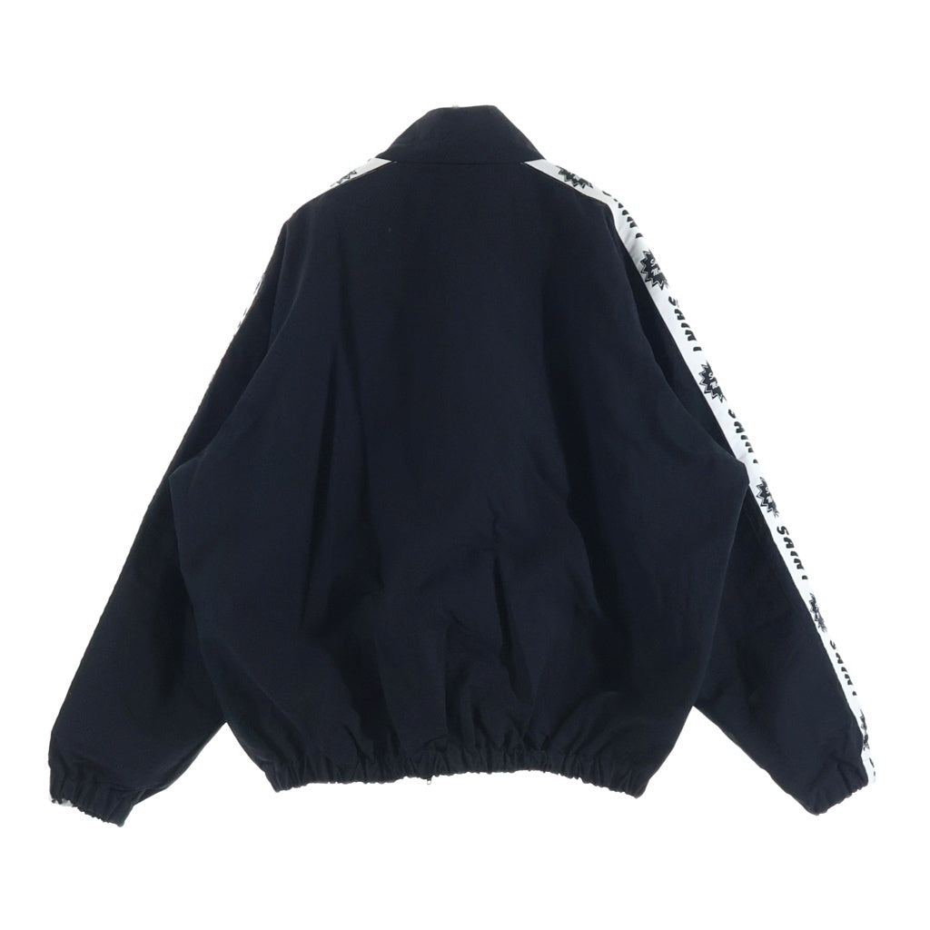 SAINT MICHAEL(セントマイケル) 24SS TRACK SIDE TAPE JACKET SM-YS8-0000-064 サイドテープ トラックジャケット ナイロンジャケット ブラック