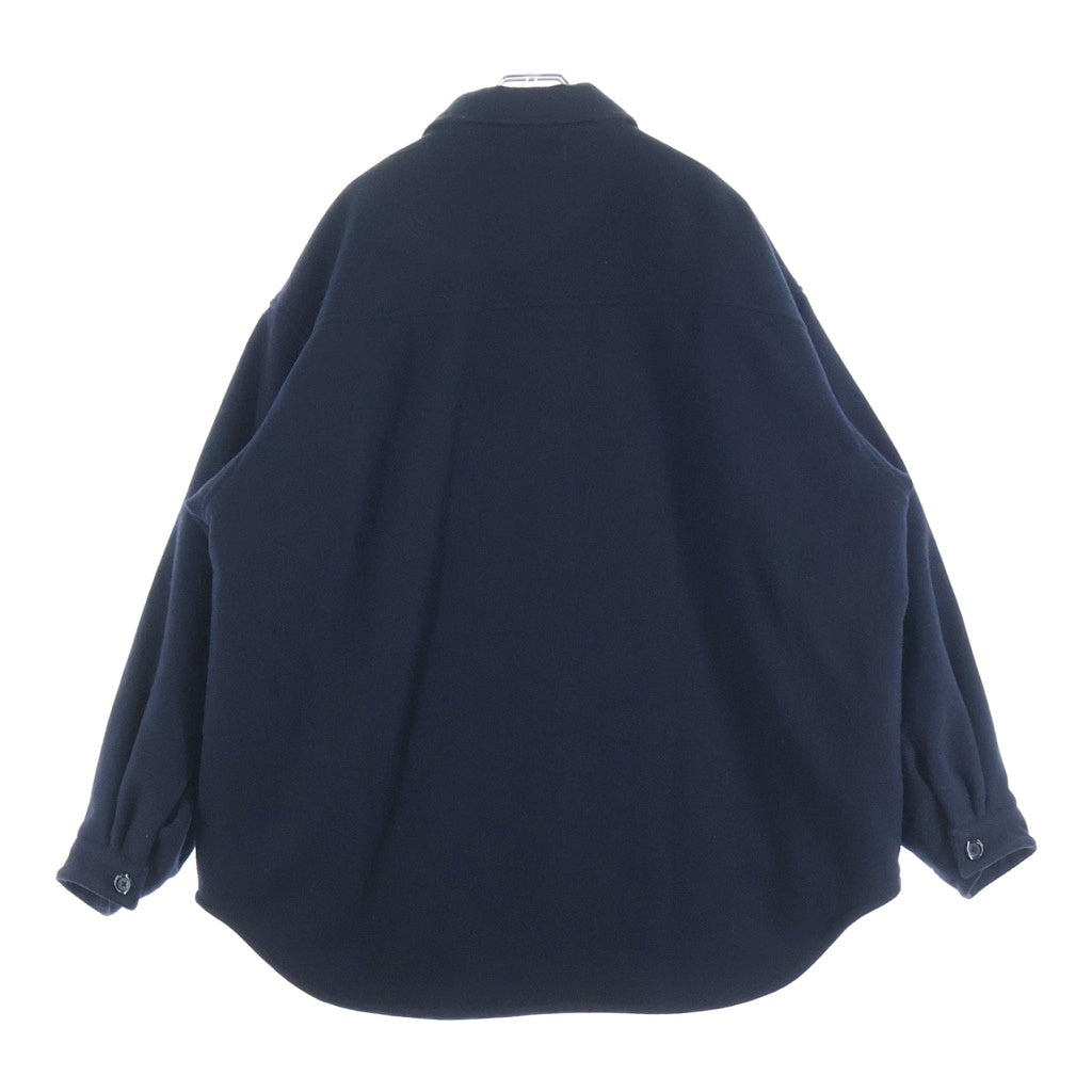 WTAPS(ダブルタップス) 21AW MELTON JACKET メルトンジャケット ネイビー 212WVDT-JKM01