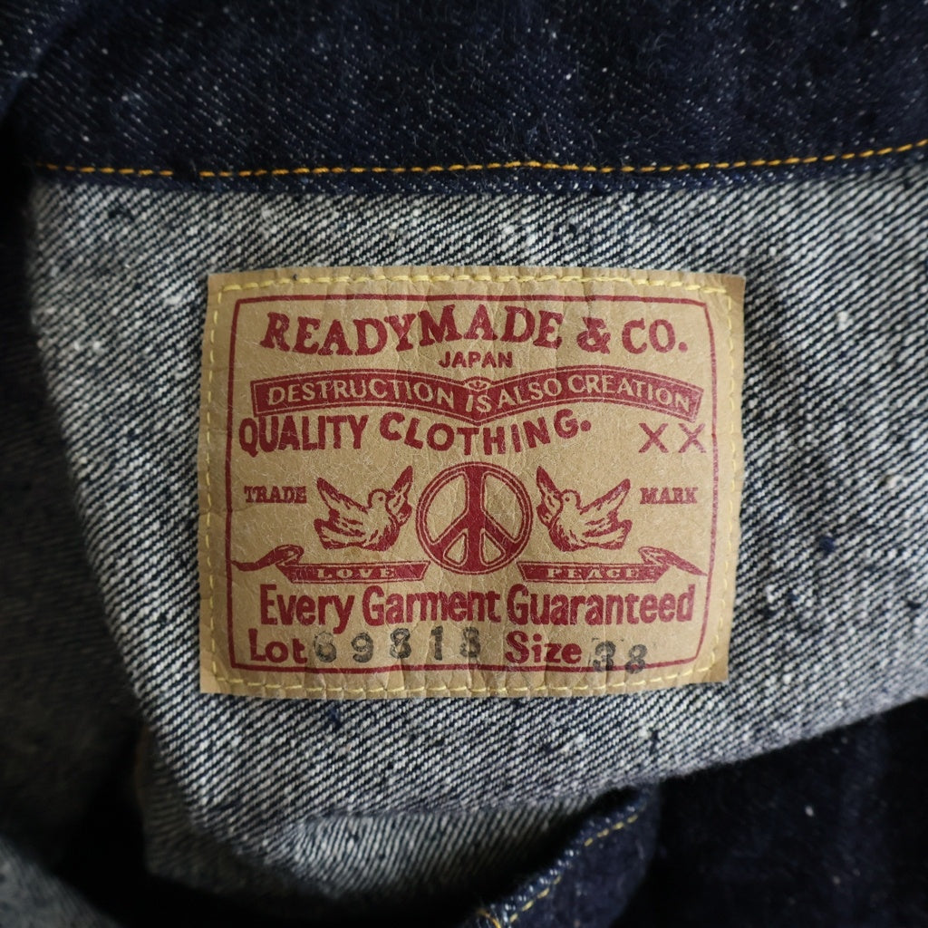 READY MADE(レディメイド) 23AW DENIM JAACKET デニムジャケット インディゴ RE-CO-BL-00-00-241
