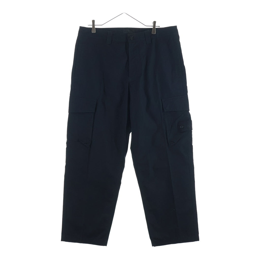 STONE ISLAND(ストーンアイランド) GHOST PIECE WEATHERPROOF COTTON CANVAS CARGO ゴーストピース コットンキャンバスカーゴパンツ ブラック 8115311F1