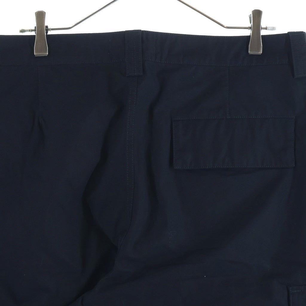STONE ISLAND(ストーンアイランド) GHOST PIECE WEATHERPROOF COTTON CANVAS CARGO ゴーストピース コットンキャンバスカーゴパンツ ブラック 8115311F1