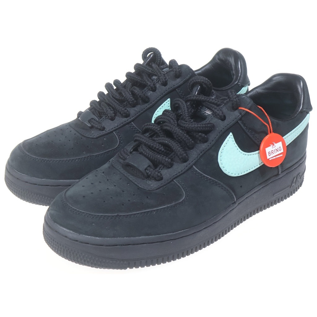 NIKE(ナイキ) ×TIFFANY&CO AIR FORCE 1 LOW 1837 BLACK DZ1382-001 ティファニー エアフォース1 ローカットスニーカー シューズ ブルー/ブラック US7.5/25.5cm