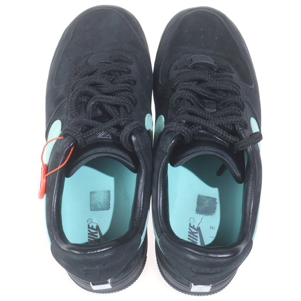 NIKE(ナイキ) ×TIFFANY&CO AIR FORCE 1 LOW 1837 BLACK DZ1382-001 ティファニー エアフォース1 ローカットスニーカー シューズ ブルー/ブラック US7.5/25.5cm