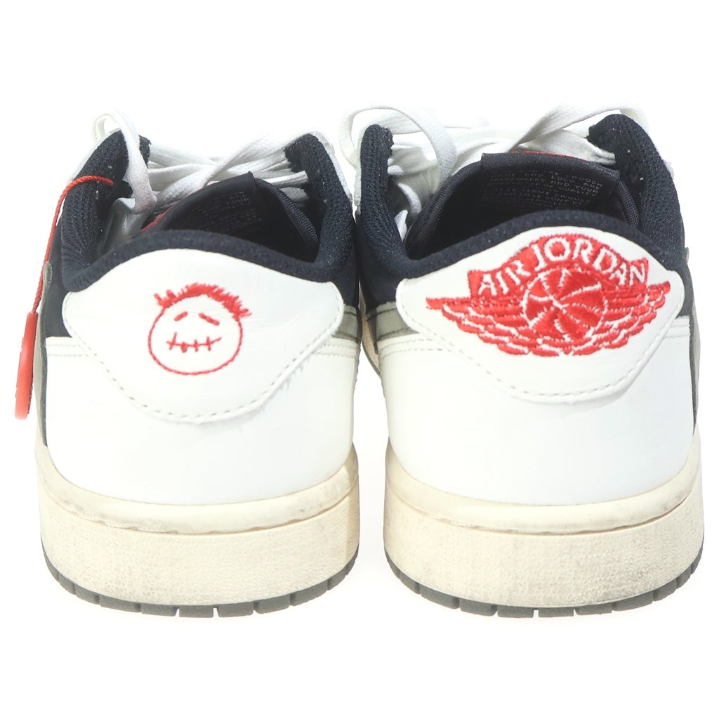 NIKE(ナイキ) ×TRAVIS SCOTT WMNS AIR JORDAN 1 LOW OG トラヴィススコット ウィメンズ エアジョーダン1 ローカットスニーカー マルチ US8.5/25.5cm DZ4137-106 レディース