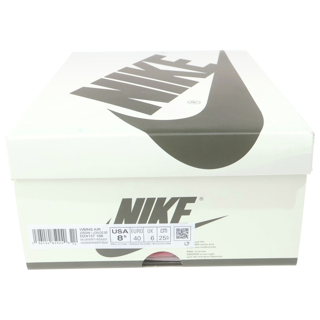 NIKE(ナイキ) ×TRAVIS SCOTT WMNS AIR JORDAN 1 LOW OG トラヴィススコット ウィメンズ エアジョーダン1 ローカットスニーカー マルチ US8.5/25.5cm DZ4137-106 レディース