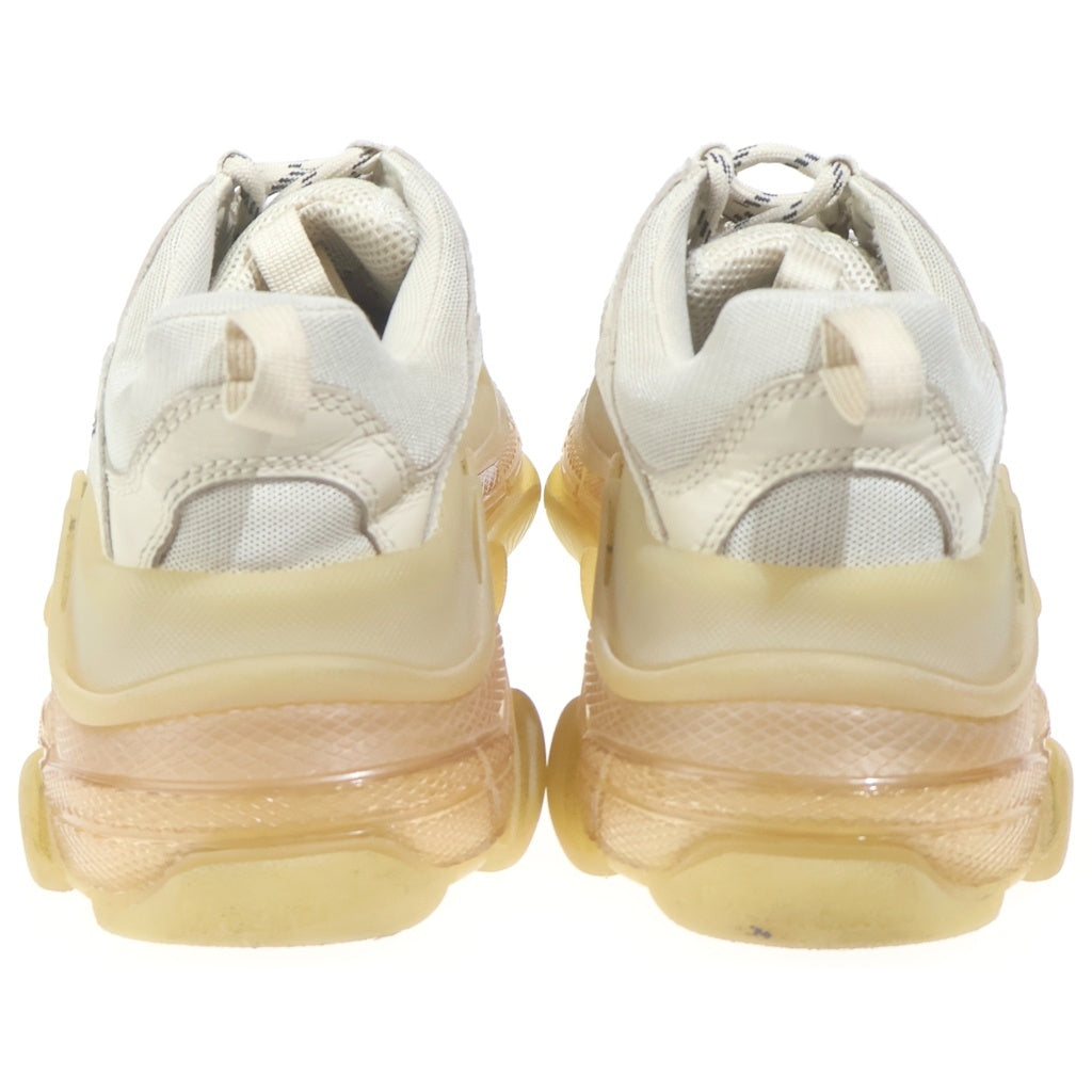 BALENCIAGA(バレンシアガ) TRIPLE S トリプルS クリアソール メッシュ ローカットスニーカー ホワイト 544351