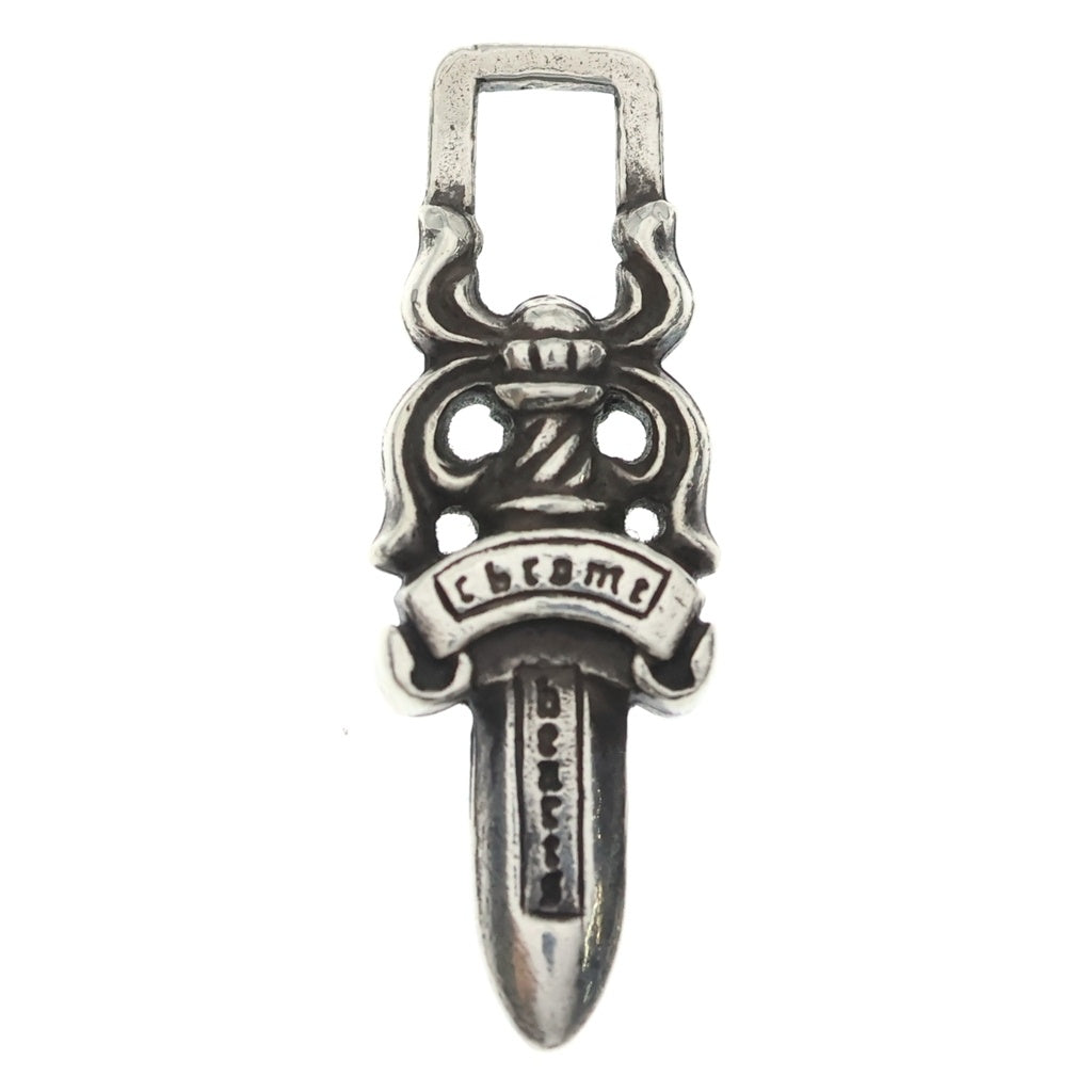 CHROME HEARTS(クロムハーツ) #5 DAGGER ZIP1 ダガージップ シルバーネックレストップ シルバー
