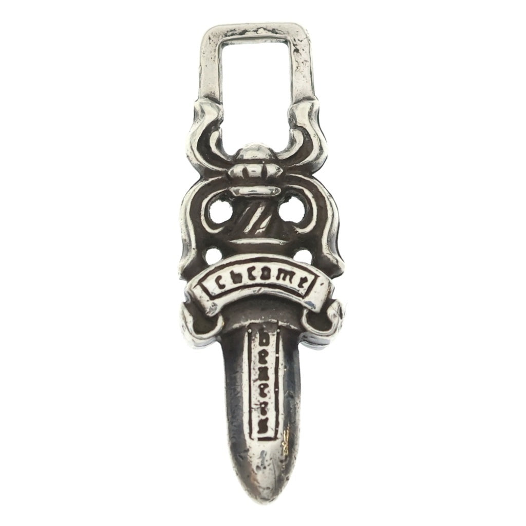 CHROME HEARTS(クロムハーツ) #5 DAGGER ZIP1 ダガージップ シルバーネックレストップ シルバー