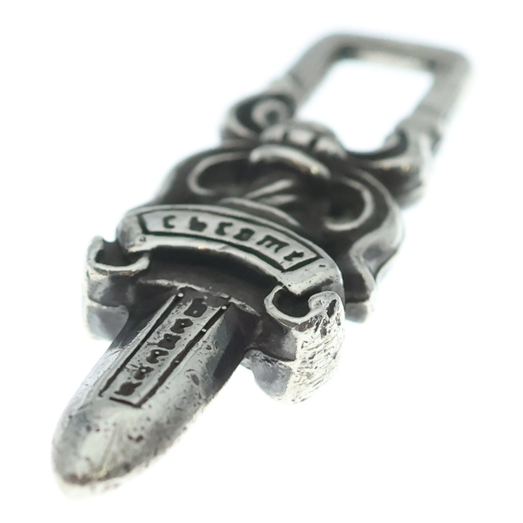 CHROME HEARTS(クロムハーツ) #5 DAGGER ZIP1 ダガージップ シルバーネックレストップ シルバー