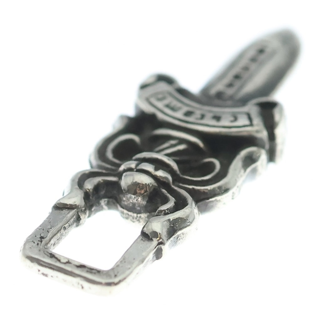 CHROME HEARTS(クロムハーツ) #5 DAGGER ZIP1 ダガージップ シルバーネックレストップ シルバー