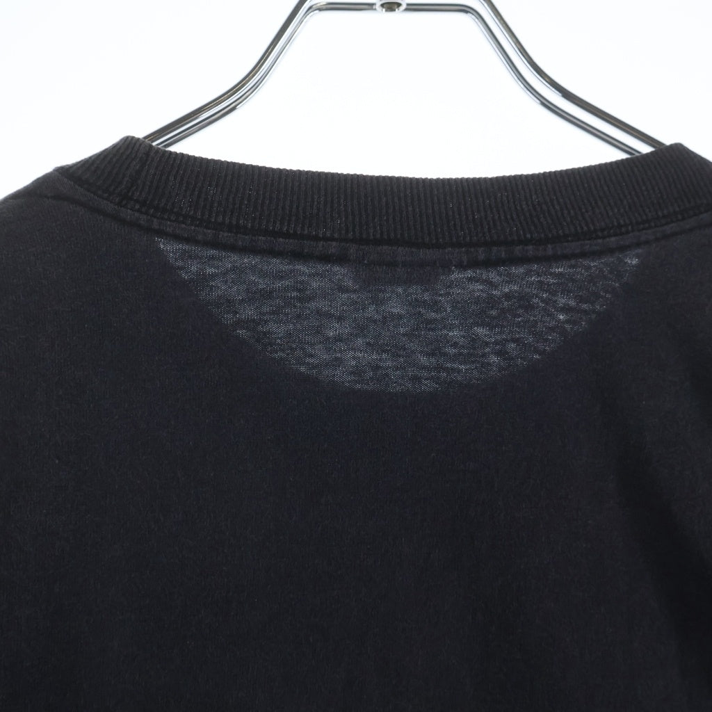 CHROME HEARTS(クロムハーツ) OLD L/S オールド 袖英字バックスクロールラベルプリント 長袖Tシャツカットソー