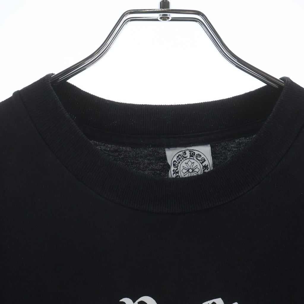 CHROME HEARTS(クロムハーツ) ×A BATHING APE BABY MILO TEE アベイジング エイプ コラボ フロント ホースシューロゴプリント クルーネック コットン 半袖Tシャツ カットソー ブラック
