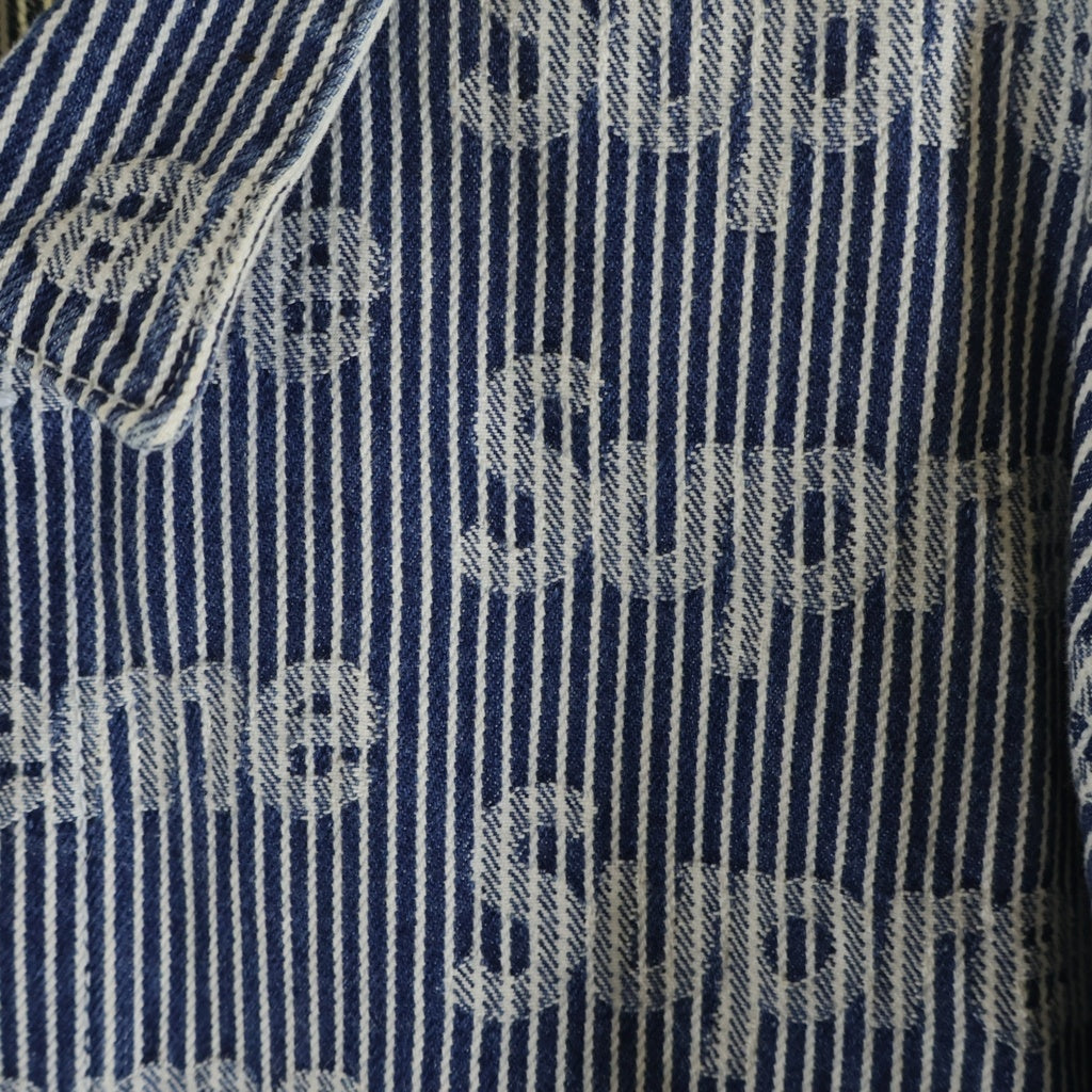 SUPREME(シュプリーム) 24SS Denim Chore Trucker Jacket ストライプデニムチョアトラッカージャケット