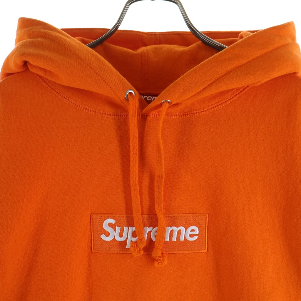 SUPREME(シュプリーム) 24AW Box Logo Hooded Sweatshirt Dark Orange ボックスロゴ プルオーバーパーカー オレンジ