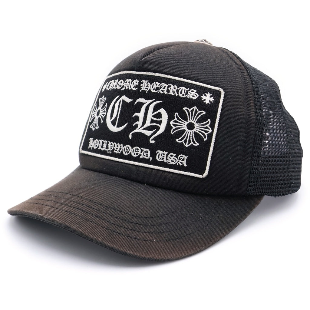 CHROME HEARTS(クロムハーツ) TRUCKER CAP トラッカー メッシュキャップ ブラック