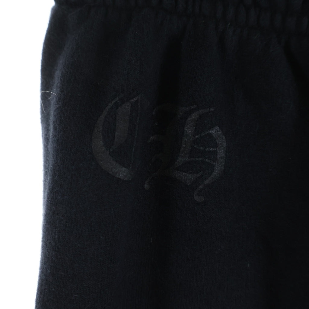 CHROME HEARTS(クロムハーツ) SWEAT PANTS サイドロゴプリントスウェットロングパンツ ブラック