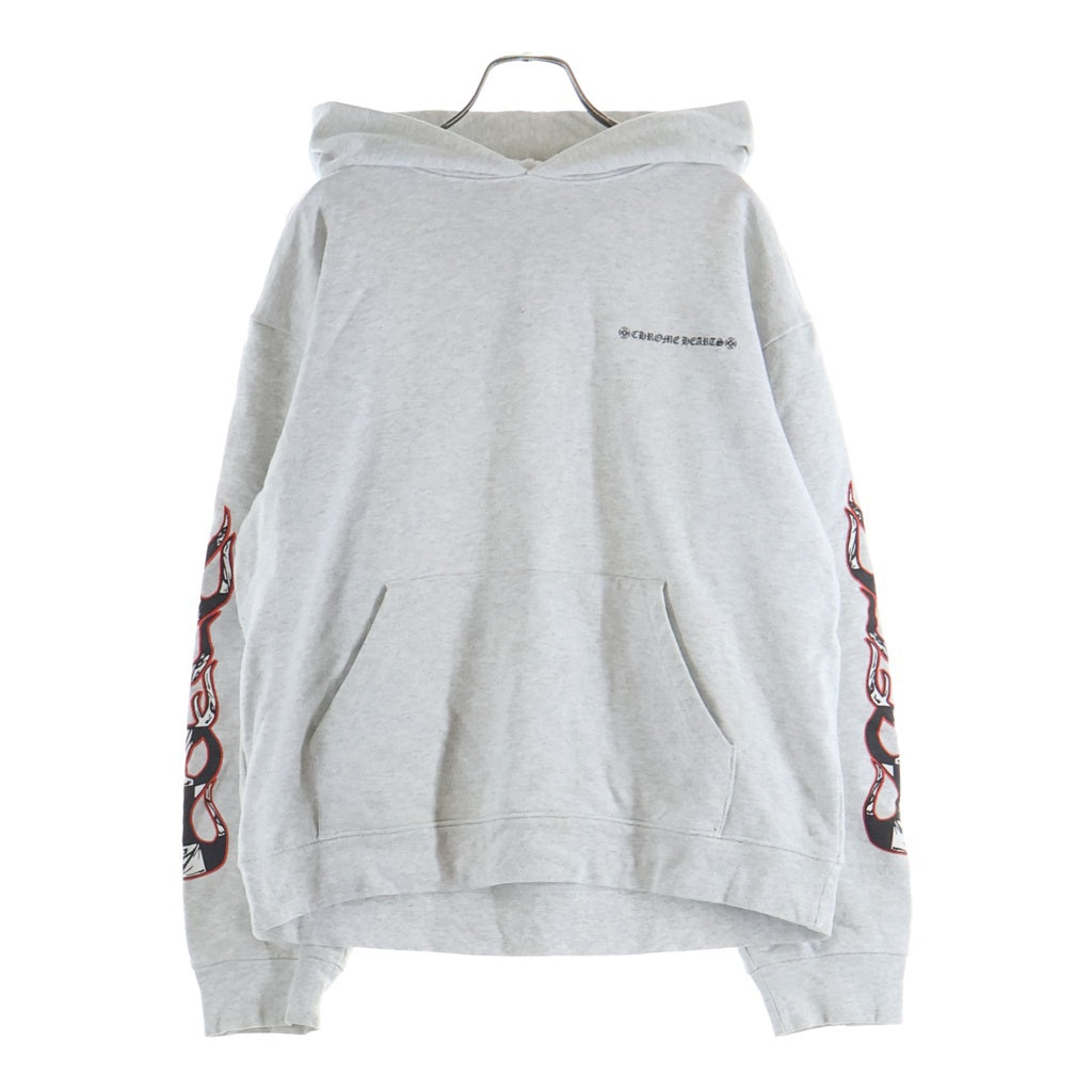 CHROME HEARTS(クロムハーツ) MATTY BOY PPO BRAIN HD PLVR マッティボーイ ブレインプルオーバーフーディ パーカー グレー