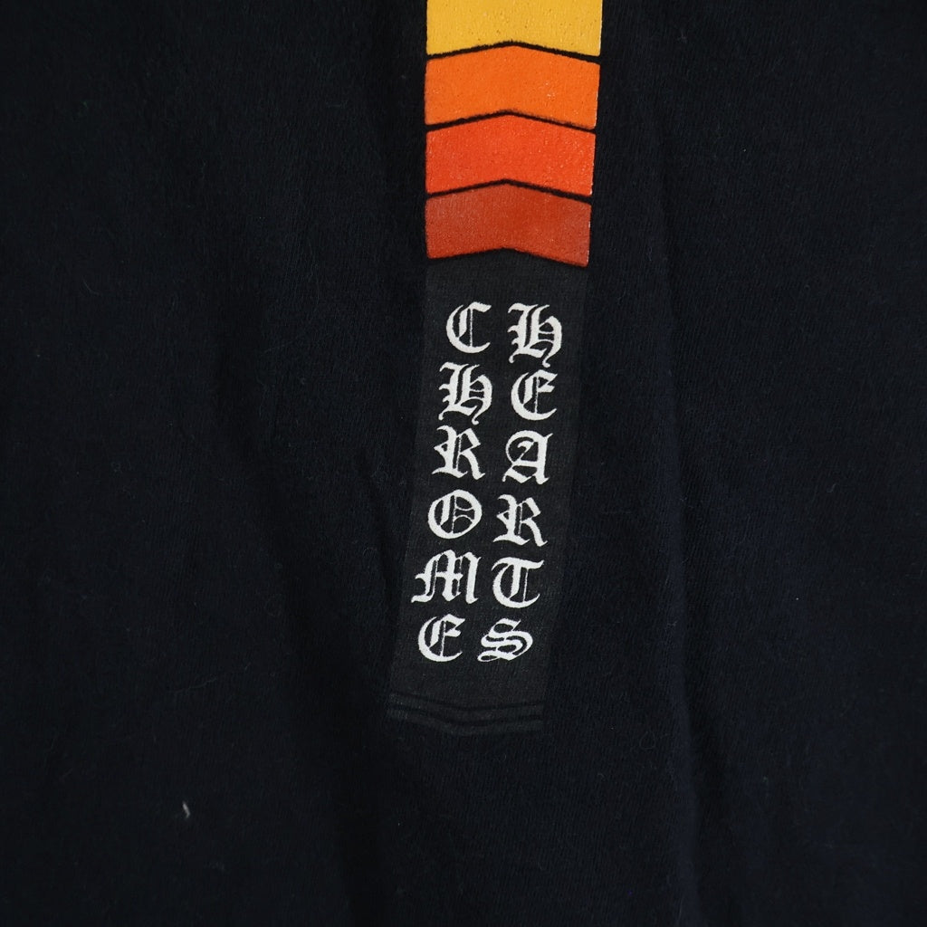 CHROME HEARTS(クロムハーツ) Neon Bar Logo L/S Tee ネオンバーロゴ グラデーションプリント 長袖Tシャツ カットソー ブラック
