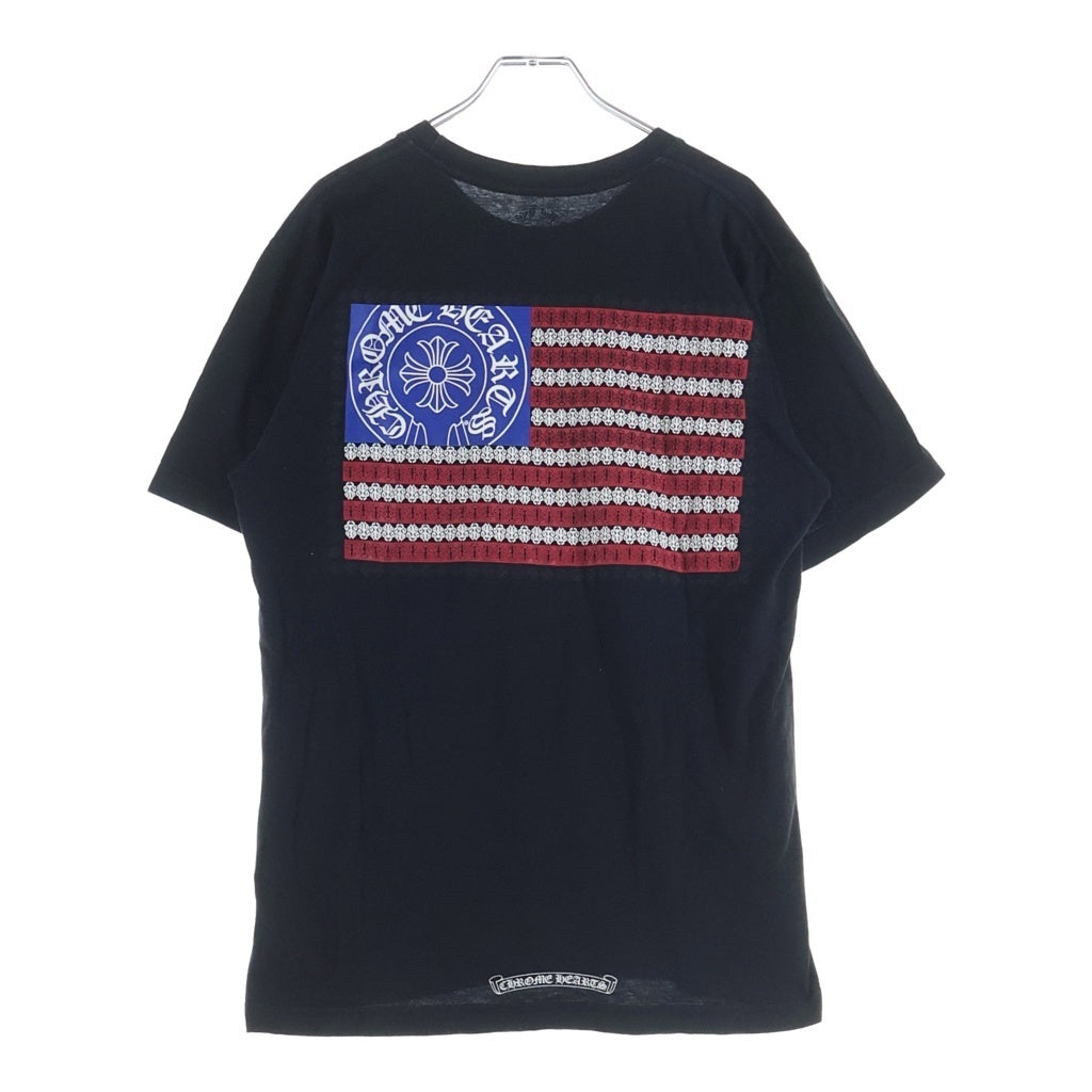 CHROME HEARTS(クロムハーツ) American Flag Dagger Tee アメリカンフラッグダガー 半袖Tシャツカットソー