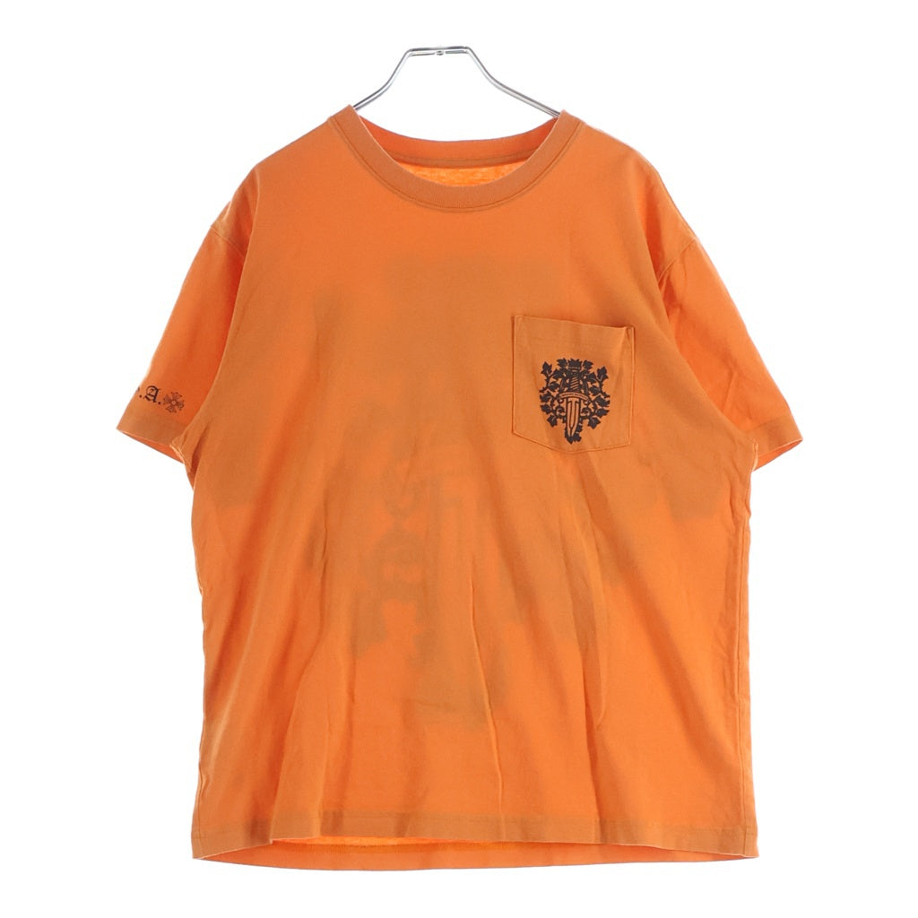 CHROME HEARTS(クロムハーツ) VINE DAGGER S/S TEE ヴァインダガー 半袖Tシャツ カットソー オレンジ