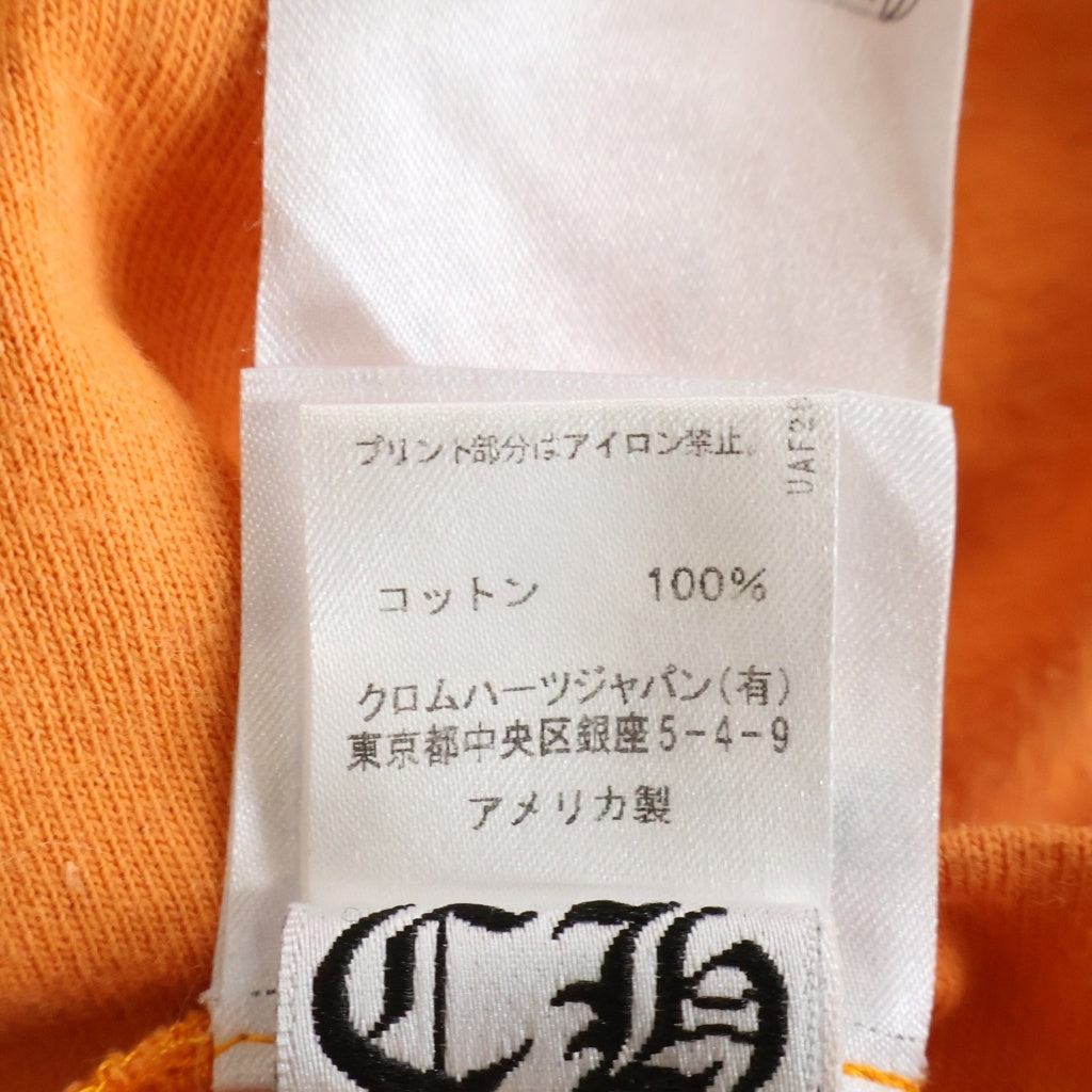 CHROME HEARTS(クロムハーツ) VINE DAGGER S/S TEE ヴァインダガー 半袖Tシャツ カットソー オレンジ