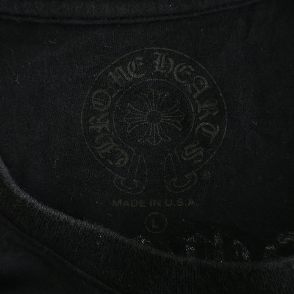 CHROME HEARTS(クロムハーツ) Neon Bar Logo Tee ネオンバーロゴ グラデーションプリント 半袖Tシャツ カットソー ブラック