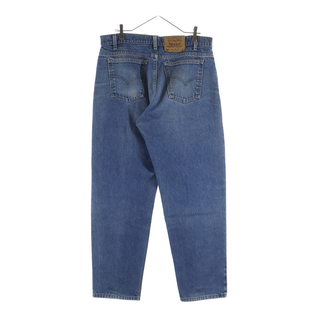 Levi's(リーバイス) 90S 550 RELAXED FIT DENIM PANTS USA製 リラックスフィット ワイドテーパードデニムパンツ ブルー