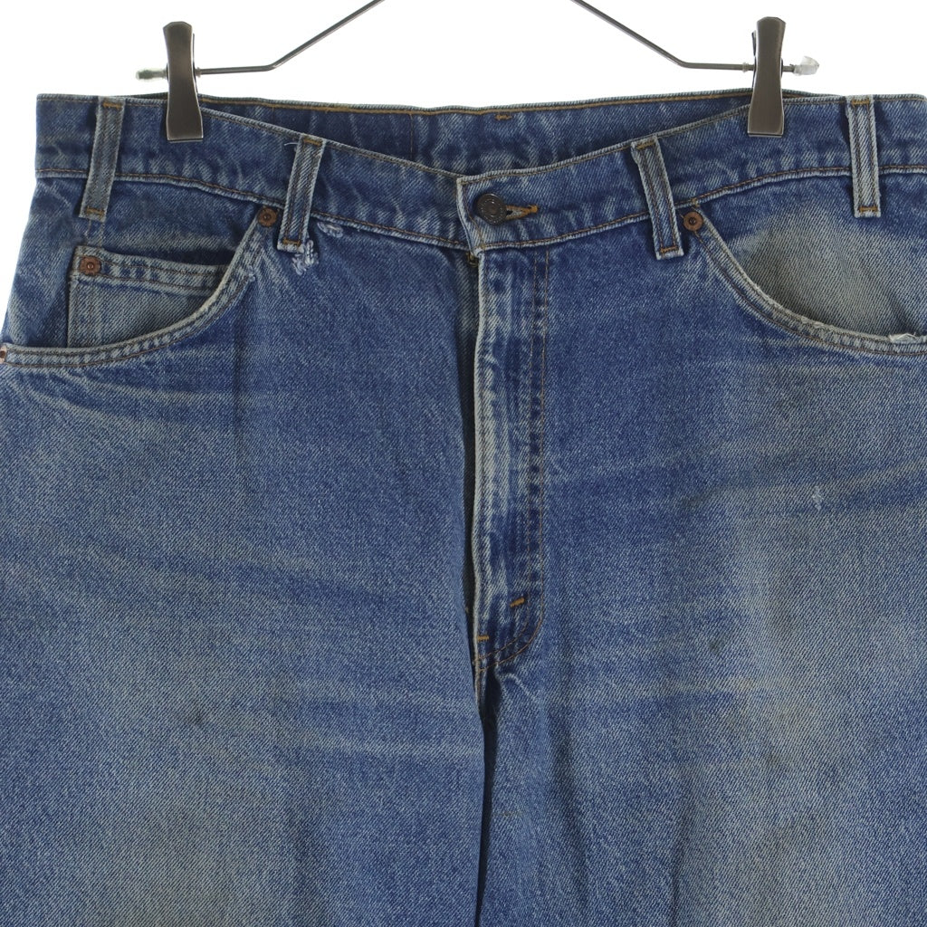 Levi's(リーバイス) 90S 550 RELAXED FIT DENIM PANTS USA製 リラックスフィット ワイドテーパードデニムパンツ ブルー