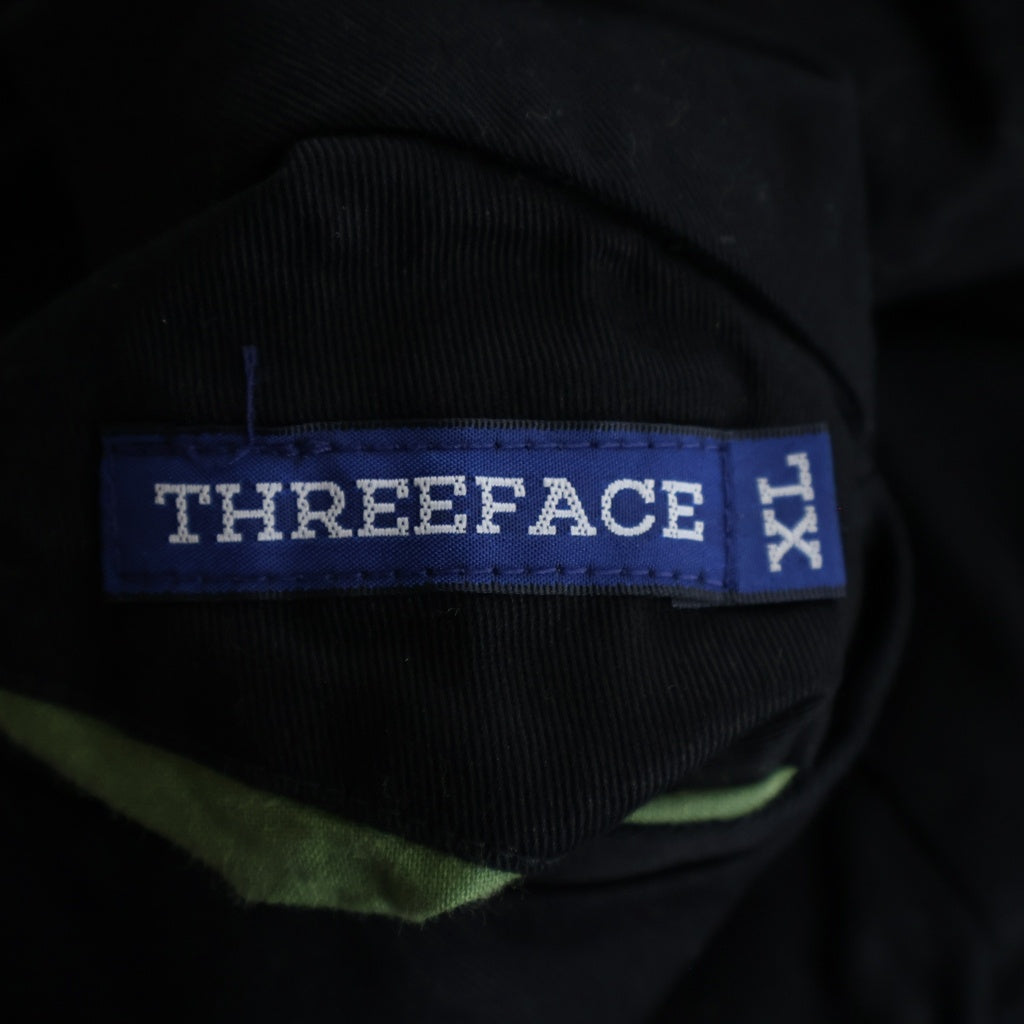 THREE FACE(スリー フェイス) THREE SKULL スリースカル ベトジャン スーベニアジャケット ブラック