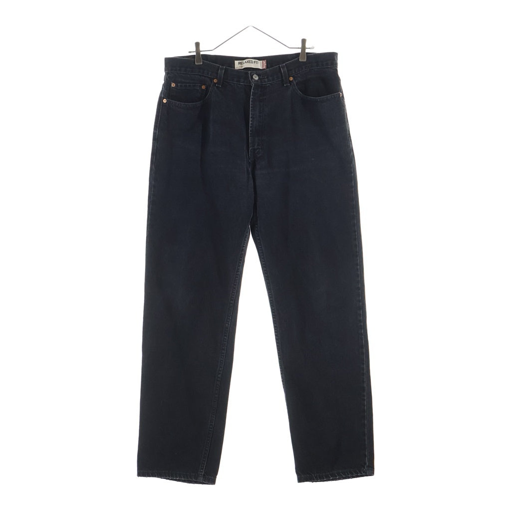 Levi's(リーバイス) 00S 550 RELAXED FIT DENIM PANTS メキシコ製 リラックスフィット ワイドテーパードデニムパンツ ブラック