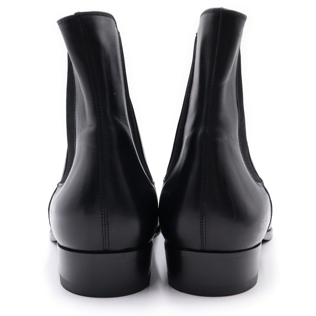 SAINT LAURENT PARIS(サンローランパリ) レザー サイドゴア チェルシー ブーツ ブラック 592438