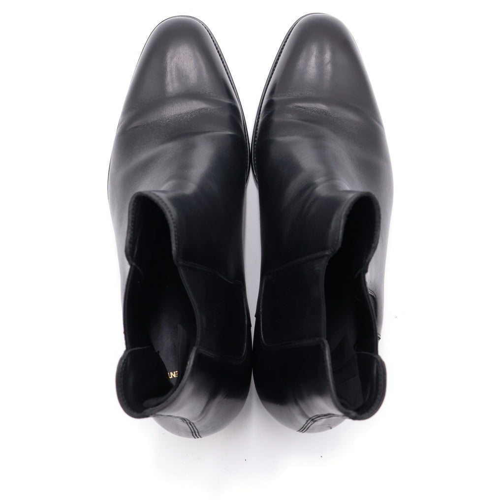 SAINT LAURENT PARIS(サンローランパリ) レザー サイドゴア チェルシー ブーツ ブラック 592438
