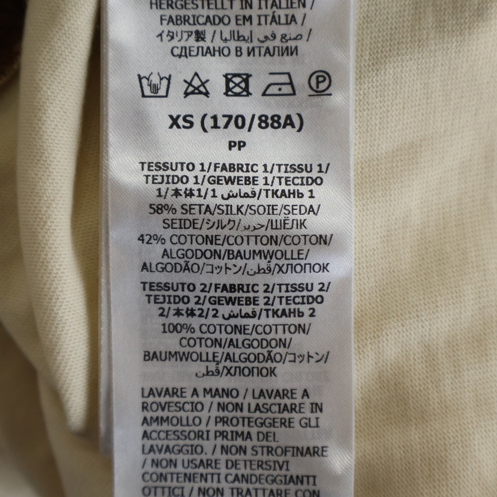 GUCCI(グッチ) GG Logo Cotton Polo Shirt GGロゴ コットン 半袖ポロシャツ ブラウン 682015 XJD1F