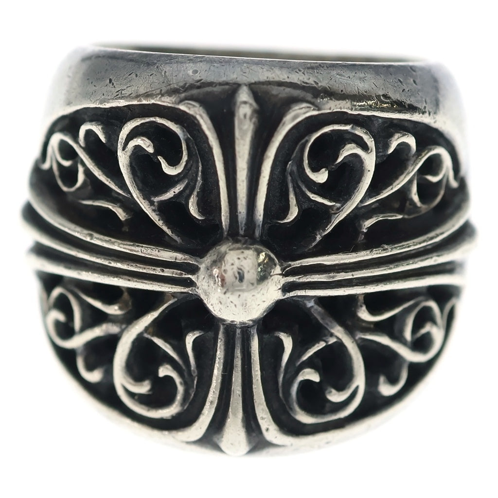 CHROME HEARTS(クロムハーツ) CLASSIC OVAL クラシックオーバルクロス リング シルバー BCA340