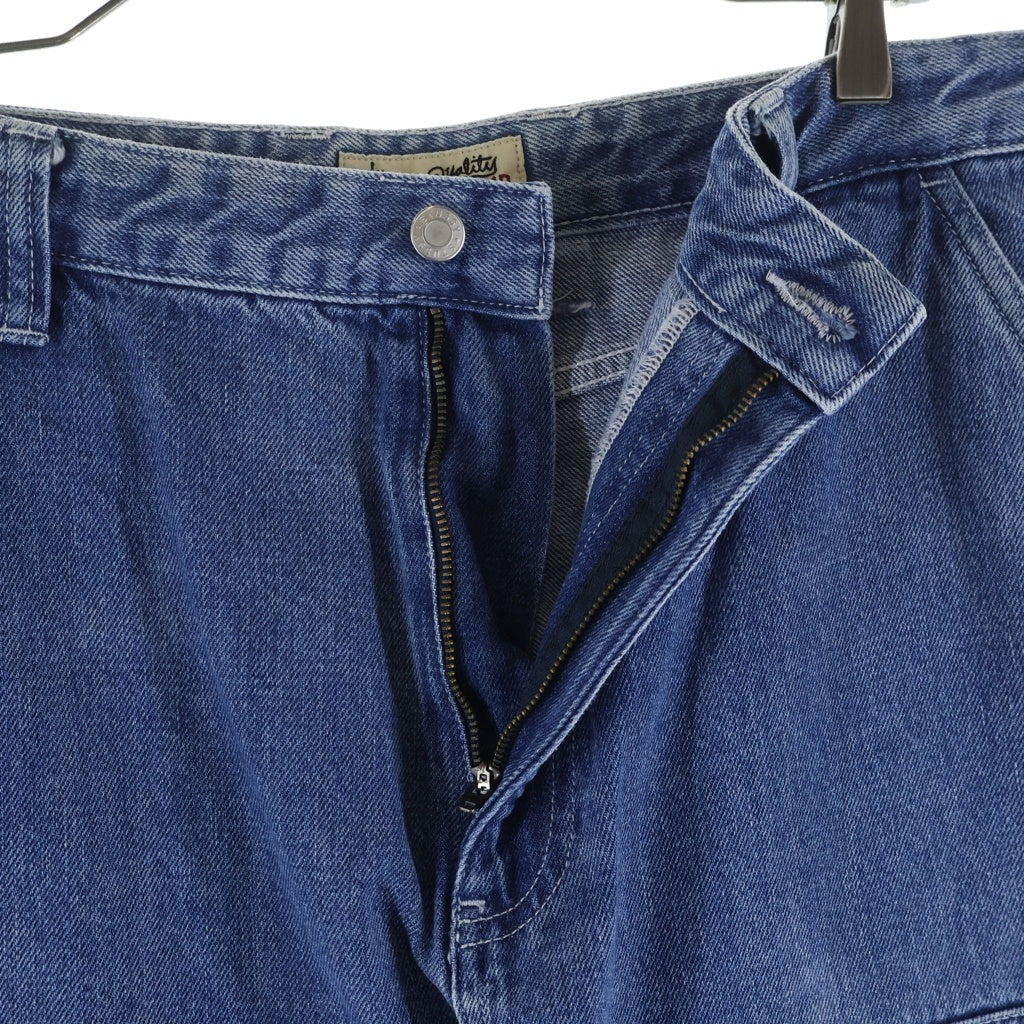 STUSSY(ステューシー) Stone Washed Canvas Work Pant ストーンウォッシュ キャンバス ワークパンツ インディゴ
