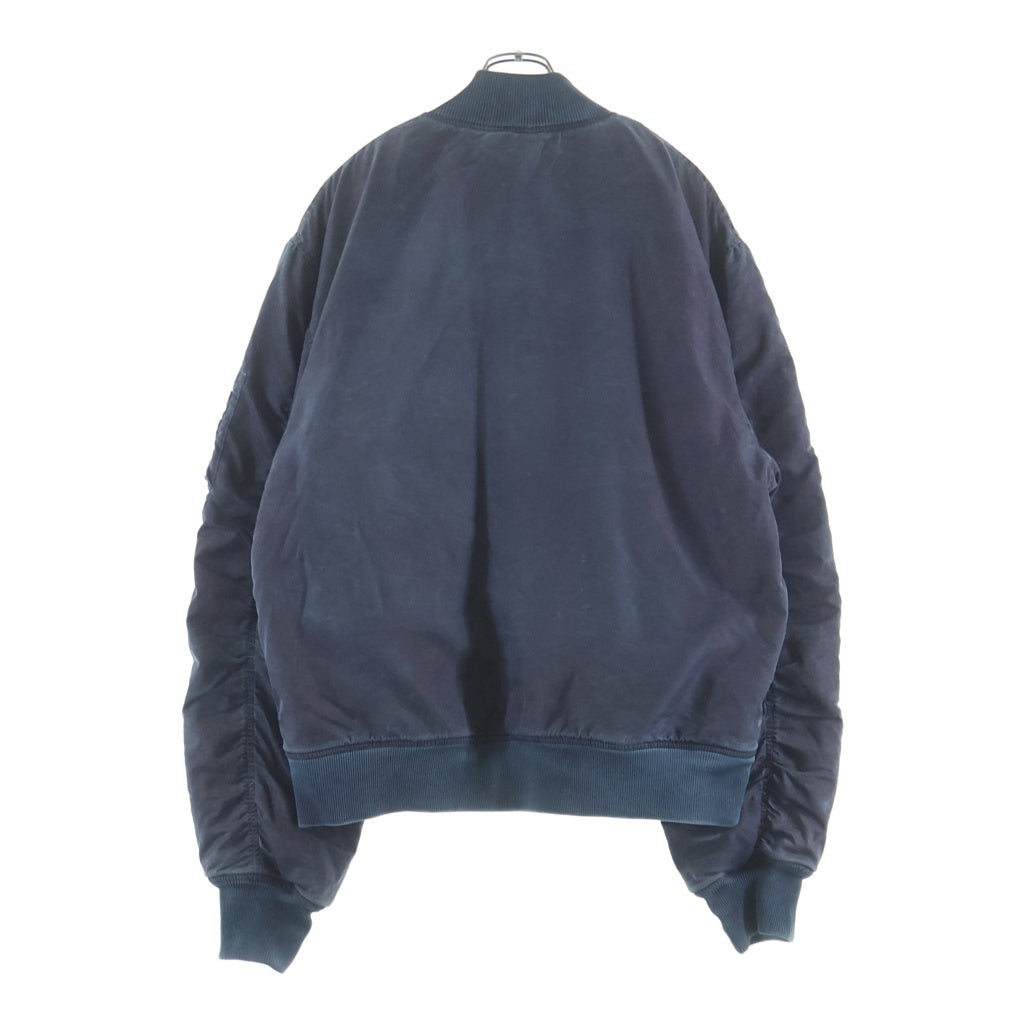 STUSSY(ステューシー) Dyed Nylon Bomber Jacket ダイドナイロン ボンバージャケット ダークパープル