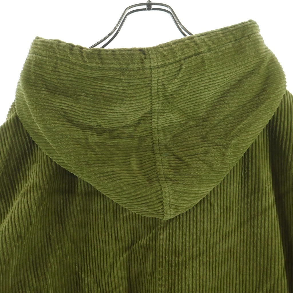 STUSSY(ステューシー) Wide Wale Work Jacket コーデュロイ ワークボアジャケット グリーン