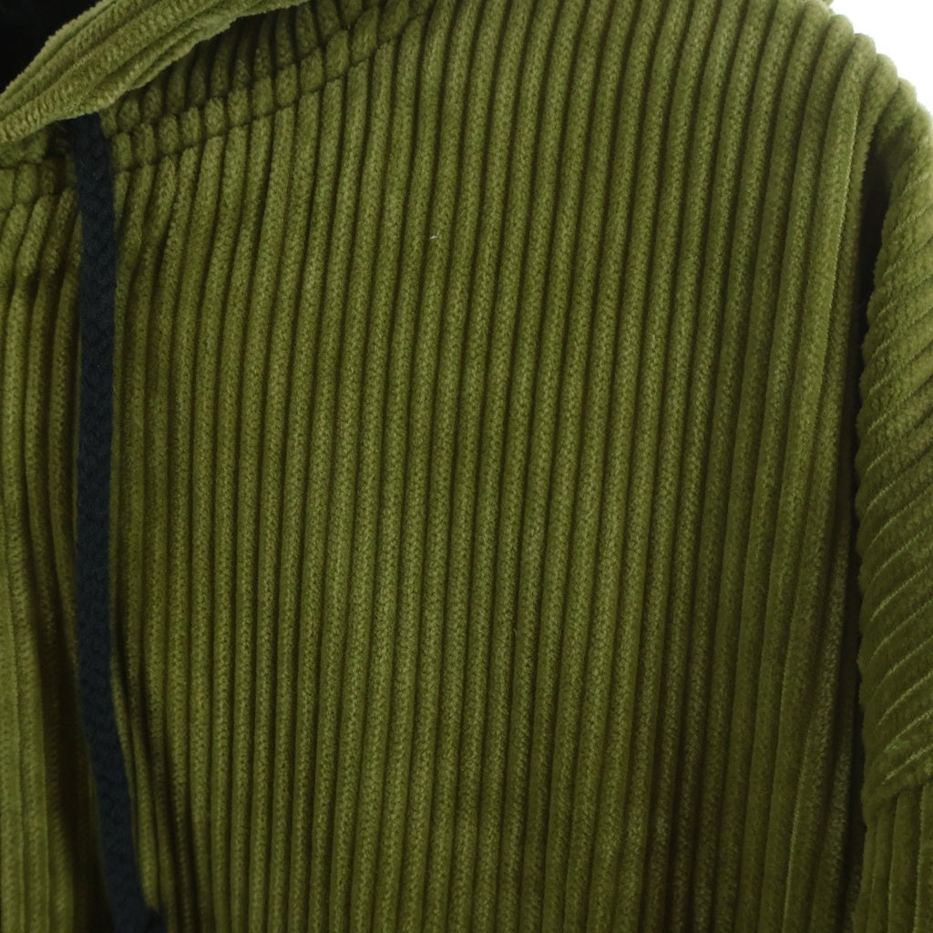 STUSSY(ステューシー) Wide Wale Work Jacket コーデュロイ ワークボアジャケット グリーン