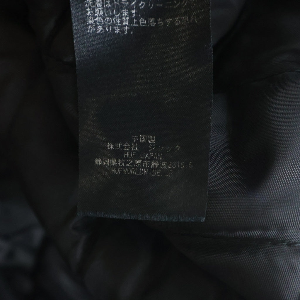 HUF(ハフ) Stratford Tour Jacket ストラトフォードツアーパッチジャケット グリーン JK00408