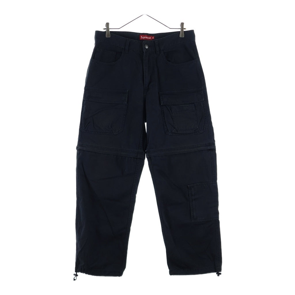 SUPREME(シュプリーム) 26SS Zip Off Utility Pant ユーティリティ カーゴパンツ ブラック