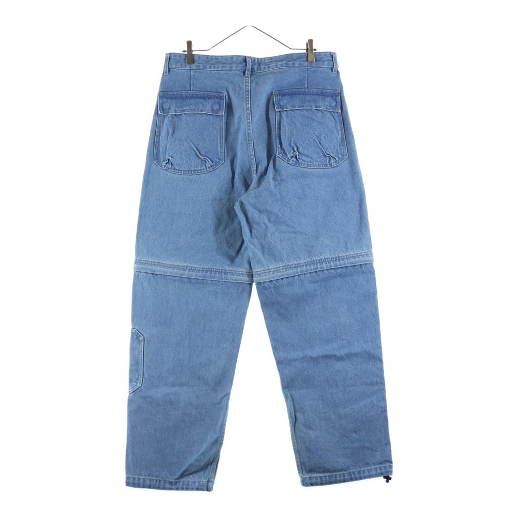 SUPREME(シュプリーム) 26SS Zip Off Utility Pant ユーティリティ カーゴデニムパンツ インディゴ