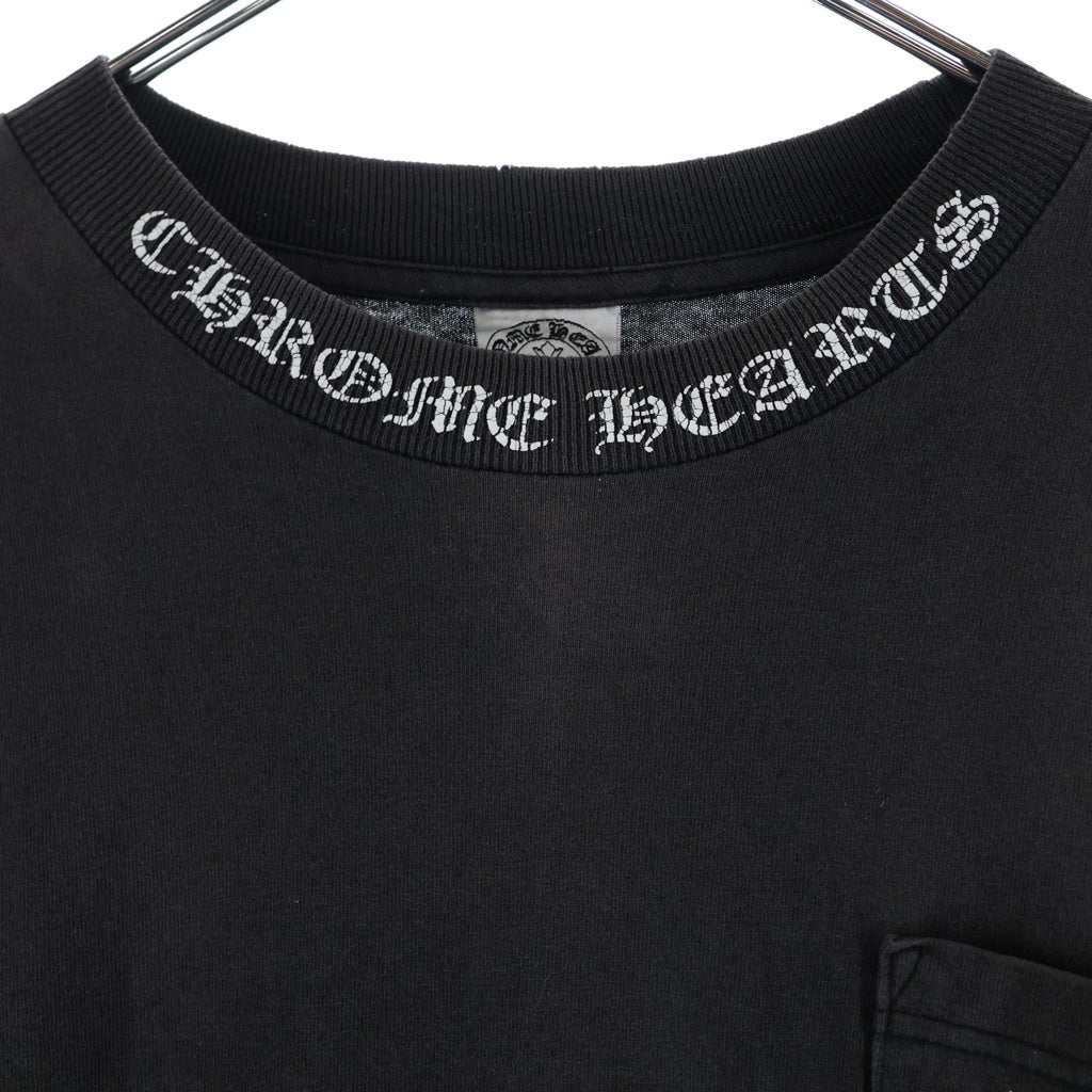 CHROME HEARTS(クロムハーツ) OLD VINE DAGGER LOGO S/S TEE オールド ヴァインダガーロゴプリント Tシャツカットソー ブラック