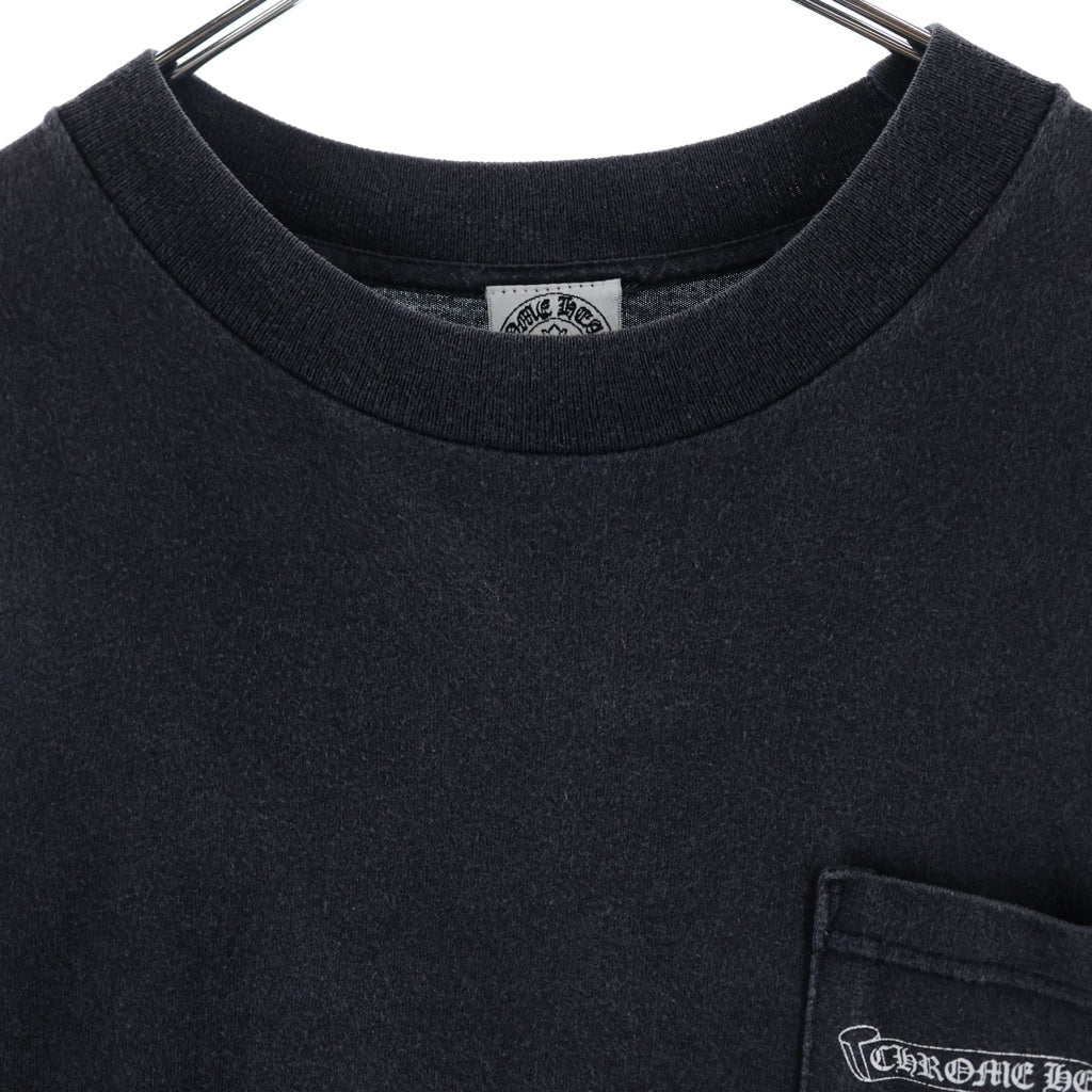 CHROME HEARTS(クロムハーツ) OLD S/S TEE オールド マックスフィールド バックダガープリント半袖Tシャツカットソー ブラック