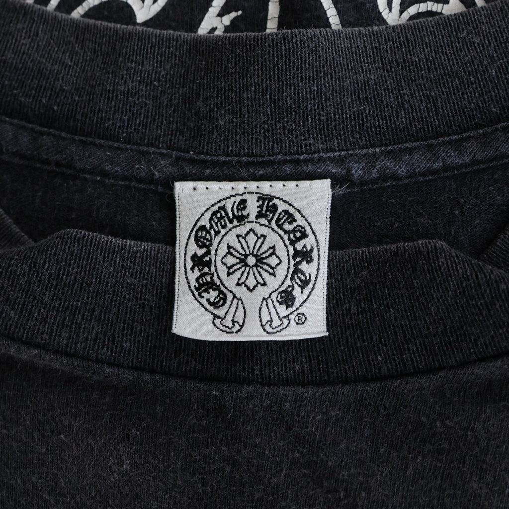 CHROME HEARTS(クロムハーツ) OLD S/S TEE オールド マックスフィールド バックダガープリント半袖Tシャツカットソー ブラック