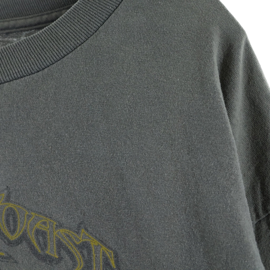 VINTAGE(ヴィンテージ) 90-00s WEST COAST CHOPPERS IRON CROSS ウェストコーストチョッパーズ アイアンクロス 両面プリント 長袖Tシャツ カットソー カーキ