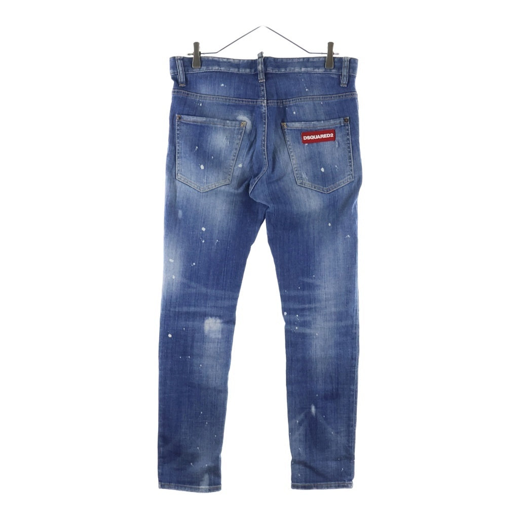 DSQUARED2(ディースクエアード) SKATER JEAN スケータージーンズ デニムパンツ インディゴ S74LB0603 S30342