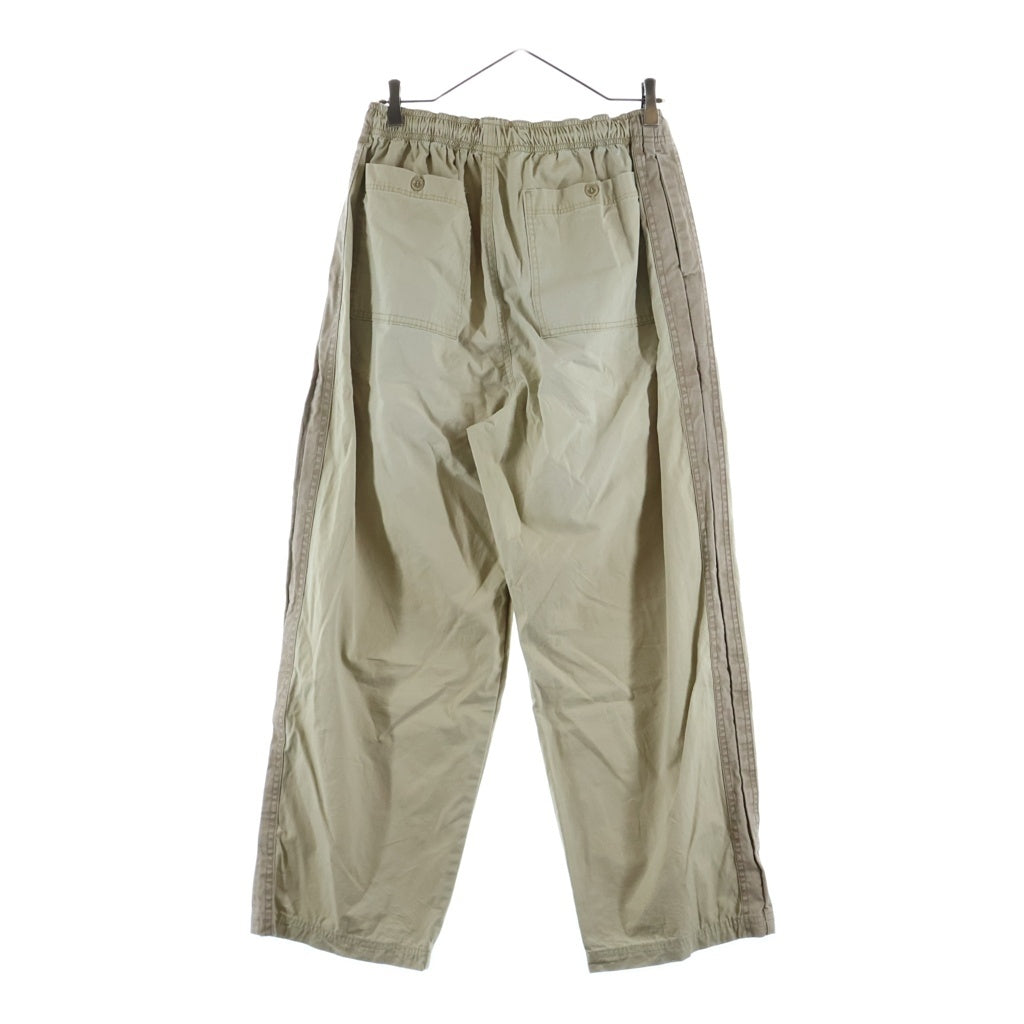 NO BRAND(ノーブランド) SWJP Side Tape Beach Pants ベージュ PT-04
