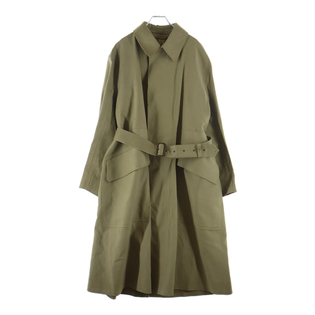 VINTAGE(ヴィンテージ) MACKINTOSHES マッキントッシュ 50S BRITISH ARMY OFFICERS COAT 1952 PATTERN イギリス軍 オフィサーズ ゴム引きコート ブラウン