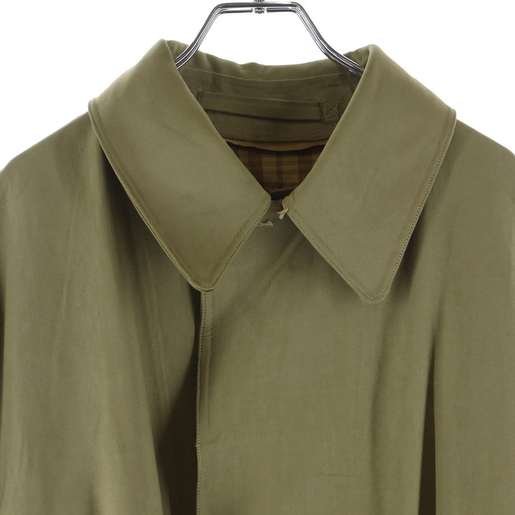 VINTAGE(ヴィンテージ) MACKINTOSHES マッキントッシュ 50S BRITISH ARMY OFFICERS COAT 1952 PATTERN イギリス軍 オフィサーズ ゴム引きコート ブラウン
