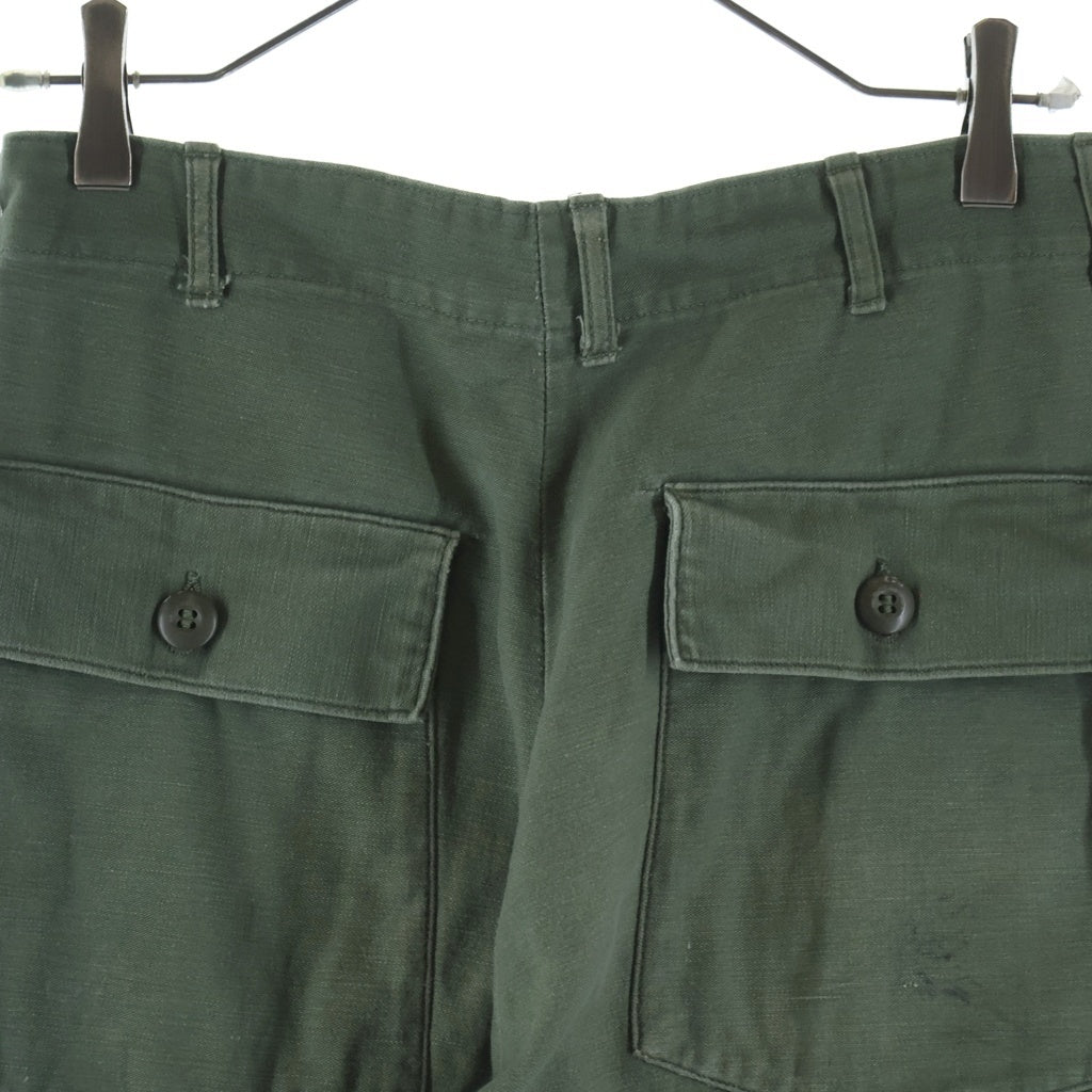 VINTAGE(ヴィンテージ) US ARMY 60-70S コットンベイカーパンツ カーキ